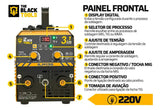 Maquina Inversora De Solda MIG Sem Gas 130A 3 Em 1 TIG Lift Kit Completo — foto 3