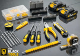 [ÚLTIMAS UNIDADES] Parafusadeira Furadeira de Impacto 21V The Black Tools + Kit Completo 136 Peças com Maleta — foto 5