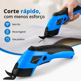 Tesoura Elétrica CortePro Recarregável Multiuso para Tecidos, Papelão e Artesanato — foto 7