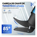 Tesoura Elétrica CortePro Recarregável Multiuso para Tecidos, Papelão e Artesanato — foto 10