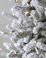 Árvore de Natal Pinheiro Branco de Vermont Nevado