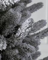 Árvore de Natal Pinheiro Branco de Vermont Nevado