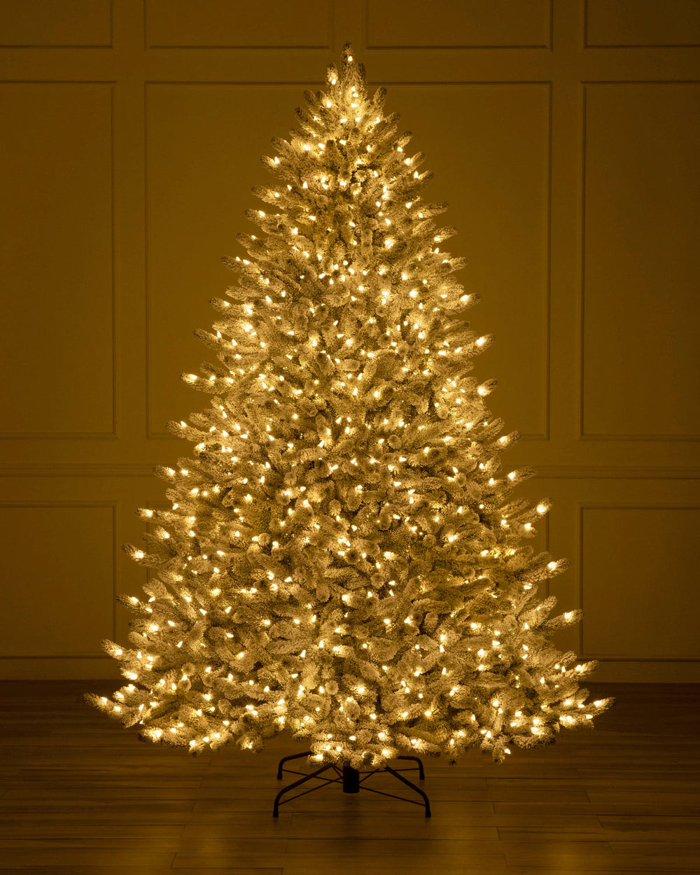 Árvore de Natal Pinheiro Branco de Vermont Nevado